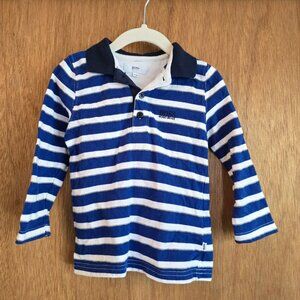 Hugo Boss Toddler Polo Shirt | Size 2T / EU 86 Blue & White Stripes